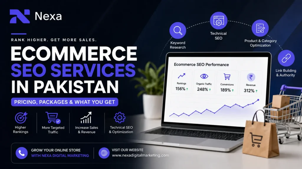 Ecommerce SEO Services in Pakistan