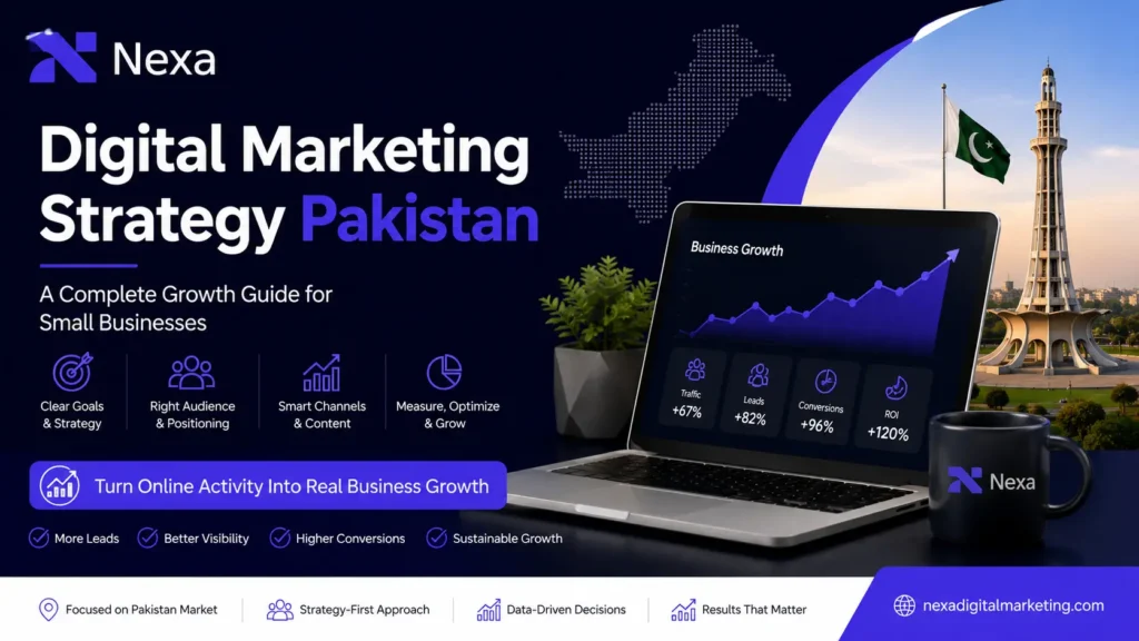 Digital marketing strategy for small businesses in Pakistan